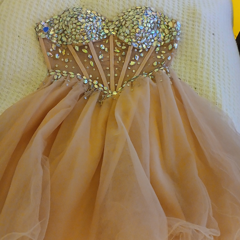 Corset top Prom dress/ Formal/ wedding Xs